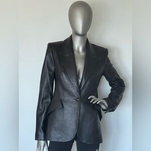 L'AGENCE Sleek Black Blazer